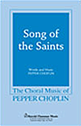 Song of the Saints SATB choral sheet music cover
